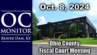 10824 Ohio County Fiscal Court Meeting [upl. by Glendon]