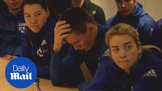 Stunned Russian athletes learn of Winter Olympics blanket ban  Daily Mail [upl. by Olsson]