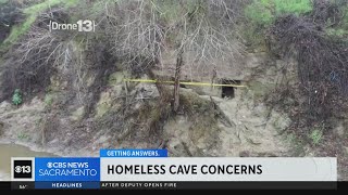 Getting Answers Whats being done to address homeless caves along Tuolumne River [upl. by Norabel]