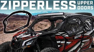 Tusk Zipperless Upper Doors  CanAm Maverick X3 Max [upl. by Benenson]