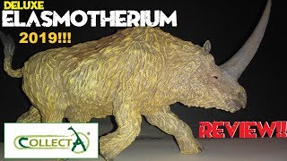 2019 Collecta quotDeluxequot Elasmotherium Review [upl. by Elaen]