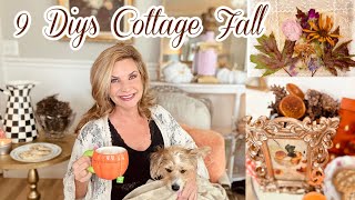 🍁NEW 9 DIY FREE  Dollar Tree FALL COTTAGE DECOR CRAFTS 🍁 I Love Fall ep 4 Olivias Romantic Home [upl. by Annahgiel357]