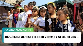 Perayaan Hari Anak Nasional di Lio Genteng Wujudkan Generasi Muda Cinta Budaya [upl. by Anaoy]