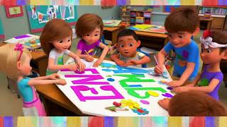 Kindness Counts Fun Sing Along Song for Kids  Be Kind Together [upl. by Nossyla]