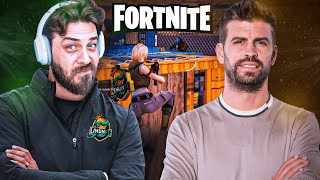 GERARD PIQUE KALBİMİ KIRDI  FORTNITE  LİMON FC FORMASI [upl. by Yecak]