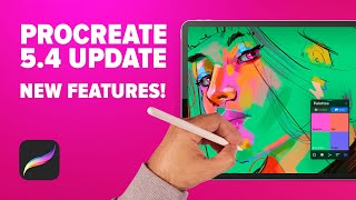 Top Features in Upcoming Procreate 54 Update [upl. by Merissa]