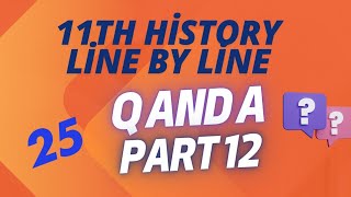 11th history line by line questionstnpsc all notes 25 q and a tnpsc group 124 [upl. by Nisa]