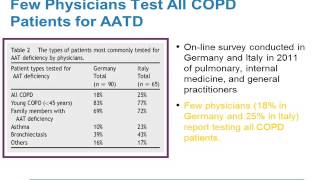 Alpha1 Antitrypsin Deficiency State of the Art Part 3 [upl. by Wirth]