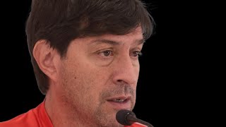 Conferencia de prensa de Daniel Garnero DT de la Selección paraguaya de fútbol [upl. by Couture]