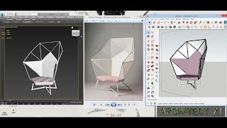 Tutorial 1  3ds max model convert to SketchUp model simlab composer [upl. by Ellehcear]