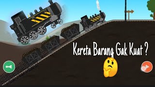 AWAS MUNDURRR Apakah KUAT KERETA BARANG 🤔🤔  Ayo kita ikutin vidionya  LABO BRICK TRAIN [upl. by Schoof]