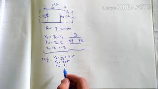 Admittance matrix short trick method of pie network zaroor dekhe [upl. by Tenej]