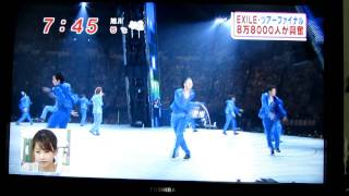 EXILE LIVE TOUR 2011 TOWER OF WISH ～願いの塔～札幌ドーム1225 [upl. by Shiller]