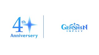 4th Anniversary Genshin Impact  Firework Show [upl. by Estele]