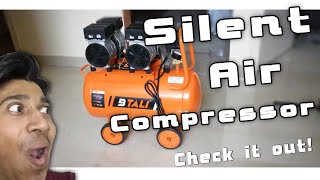 BTALI Air Compressor 50Litre  Silent Compressor  PRShop [upl. by Sevy]