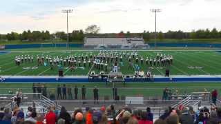 Best High School Marching Band Performance  Kettle Run High School Marching Band  VBODA Show 2015 [upl. by Ximena]