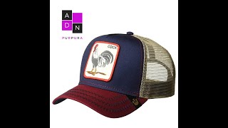 Gorra Original Goorin Brothers Navy Red Rooster Gallo [upl. by Asiak]