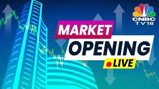 Market Opening LIVE  Sensex Nifty Open Marginally Lower Lupin RVNL Emami In Focus  CNBC TV18 [upl. by Raman]