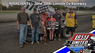 𝙃𝙄𝙂𝙃𝙇𝙄𝙂𝙃𝙏𝙎 Night 1 SandHills Shootout Summer Nationals at Lincoln Co Raceway 6282024 [upl. by Magel484]