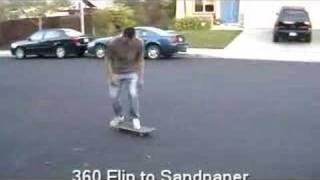 360 Flip Nollie Hardflip Nollie Heelflip Break Skateboard [upl. by Ledairam]