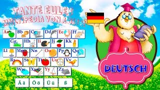 Deutsch Alphabet für Kinder  Deutsch lernen für Kinder von A bis Z [upl. by Eenad]