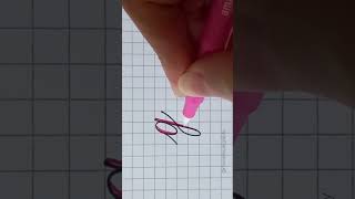 How to Faux CalligraphyLetter g ✍️🏼 fauxcalligraphy learncalligraphy shorts moderncalligraphy [upl. by Yanahc]