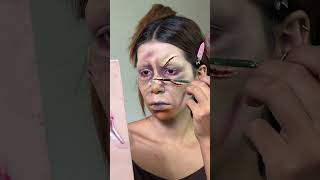 Sfx Makeup makeup sfxmua halloweenmakeuplook makeuptutorial maquillaje [upl. by Chico]