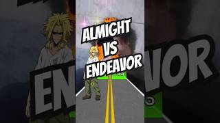 Almight vs Endeavour myheroacademia viralvideo videoviral [upl. by Atile]