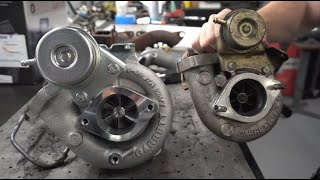 HOW TO SR20DET Turbo Swap T28 TURBO  Part 1 [upl. by Nuy]