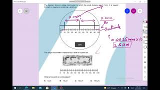 graticule measurement technique [upl. by Glynis]