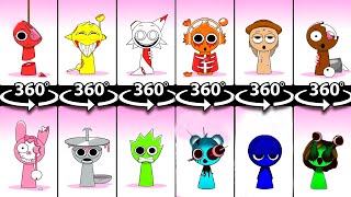 360° VR Incredibox Sprunki  All Phases [upl. by Leora]