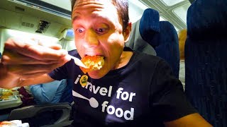 Uzbekistan Airways FOOD REVIEW  Flying from Bangkok to Tashkent Uzbekistan [upl. by Hashum]