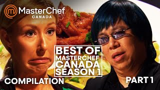 Best of MasterChef Canada Season 1 Part 1  MasterChef Canada  MasterChef World [upl. by Akinoj]