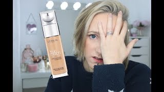 Loreal True Match Foundation Review and Wear Test [upl. by Canale]