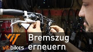 Bremszug Wechsel bei einer CantiBremse  vitbikesTV 169 [upl. by Ericka]