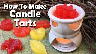 Candle Making 101 How To Make Candle Tarts [upl. by Lamphere]