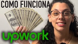 Como funciona la plataforma de freelance UPWORK para Trabajar Remoto [upl. by Hirz]