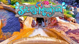 Splash Mountain Farewell Disneyland FULL Ride POV 4K Log Flume Ride [upl. by Rayham243]