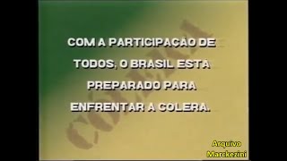 Comercial  Cólera Governo Federal1991 [upl. by Emiaj]