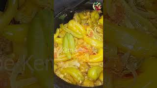 ✔ Delicious Capsicum Curry Sri Lankan Style malumirisrecipe food apekema foryou cooking fyp [upl. by Eiveneg]