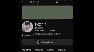 Halilişko patatesi unuttu straykids keşfet skz [upl. by Azar453]