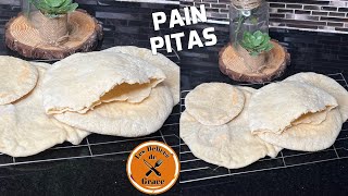 PAIN LIBANAIS PITA FAIT MAISON TRÈS FACILE À RÉALISER [upl. by Ainivad350]