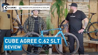 Das neue CUBE Agree C62 SLT Review  Ein Rennrad das auf Speed und Performance setzt [upl. by Mcquade]