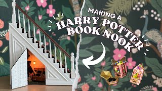 I Made a Harry Potter Book Nook [upl. by Dovev]