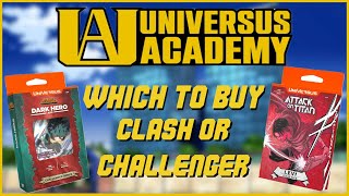 Clash Decks Challenger Decks Whats the difference I Universus CCG  Universus Academy [upl. by Naed]