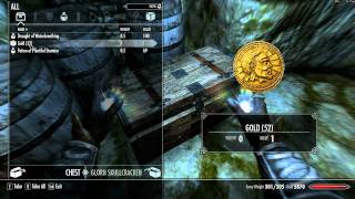 Elder Scrolls V Skyrim Walkthrough in 1080p Part 117 Looting Labyrinthian PC Gameplay [upl. by Eelnyl]