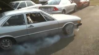 VW Scirocco MK1 BURNOUT [upl. by Burnsed]