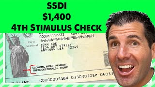 SSDI 1400 4th Stimulus Check Update  Social Security Disability [upl. by Ioved]