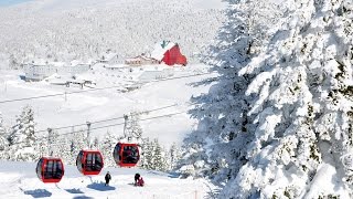 Bursa  Uludag Mountain  New Cable Lift [upl. by Nallid]