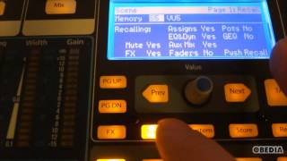 Saving Presets on the PreSonus StudioLive 2442 [upl. by Early854]